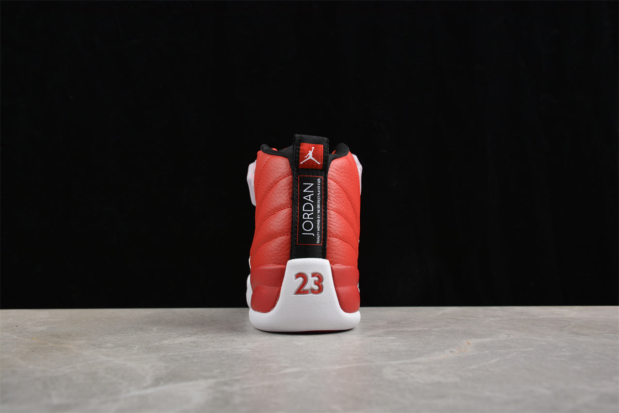 Air Jordan 12  White "Gym Red" braveps