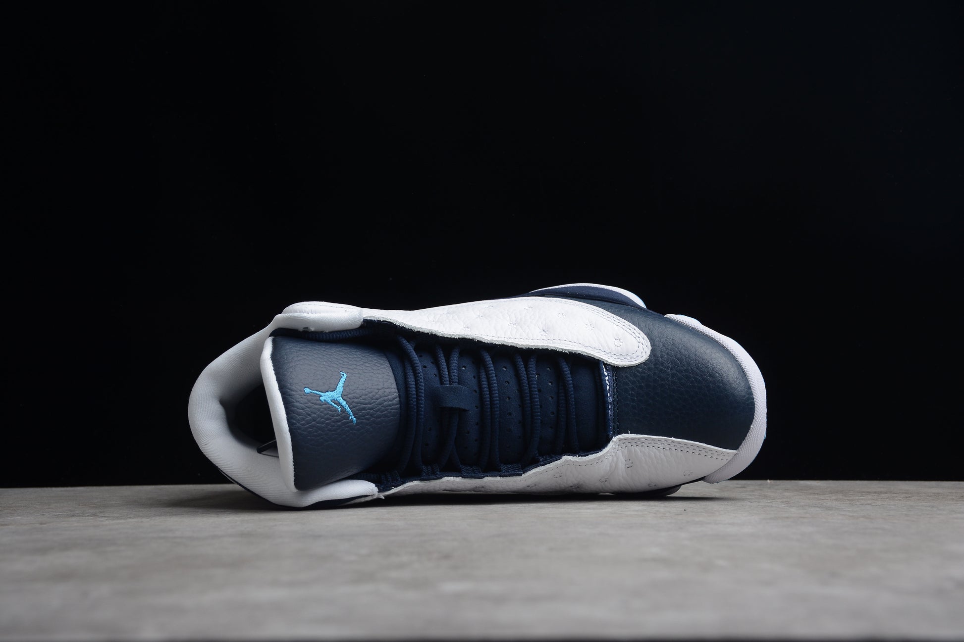 Air Jordan 13 Retro "Obsidian" White Blue braveps