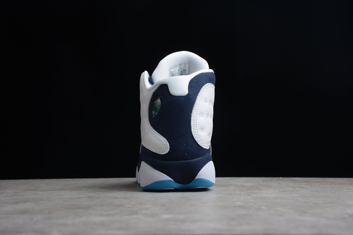 Air Jordan 13 Retro "Obsidian" White Blue braveps