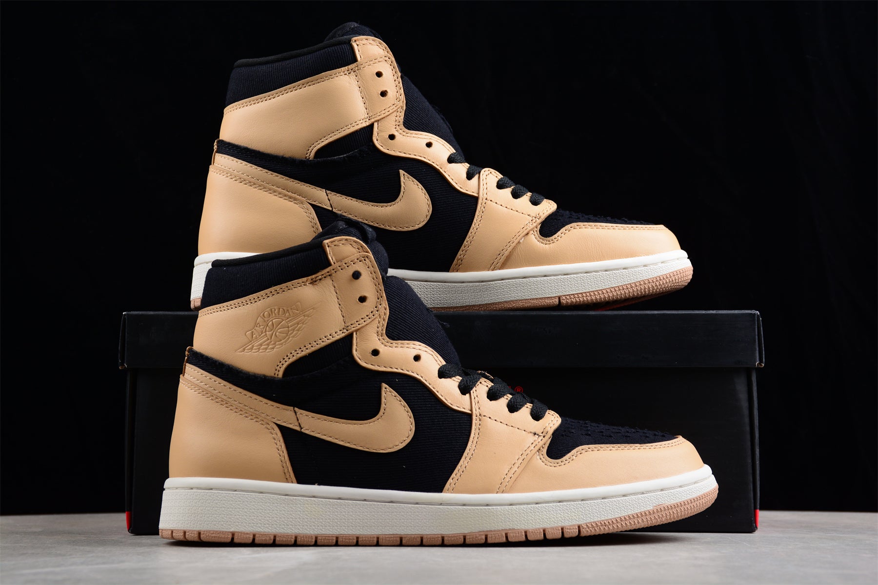 Air Jordan 1 "Heirloom" Khaki Light Shoes braveps