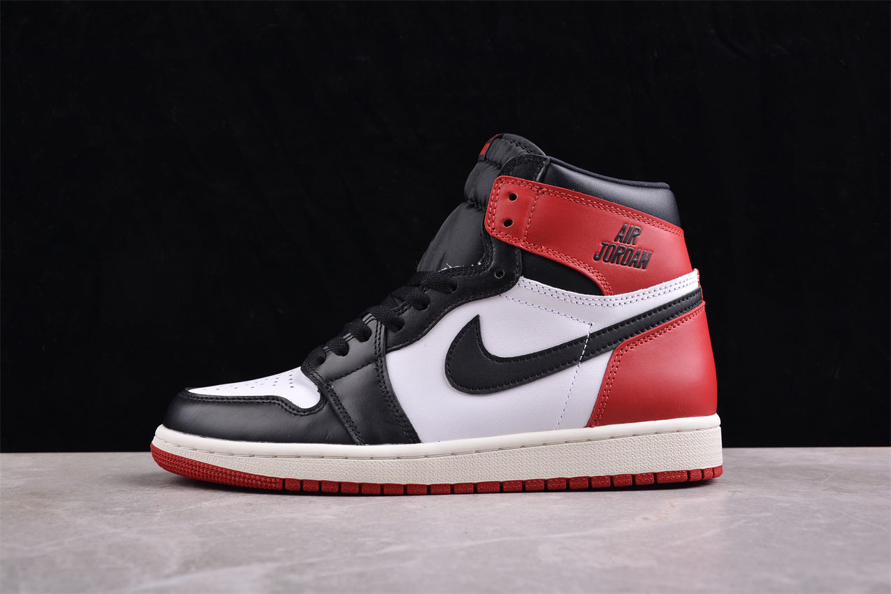 Air Jordan 1 High OG "Black Toe Reimagined" Shoes braveps