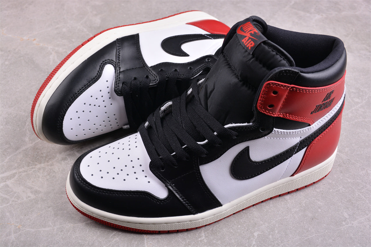 Air Jordan 1 High OG "Black Toe Reimagined" Shoes braveps