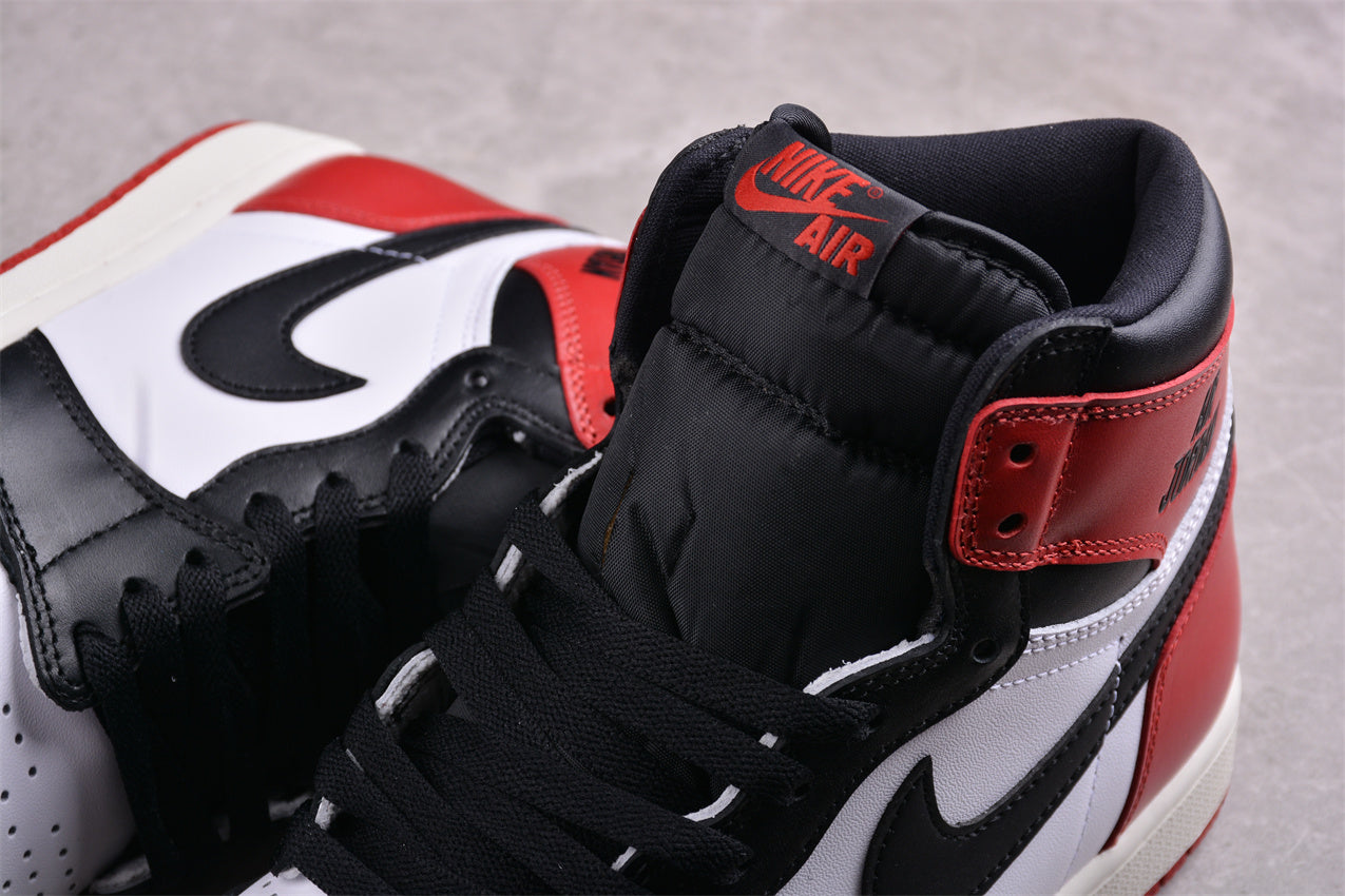 Air Jordan 1 High OG "Black Toe Reimagined" Shoes braveps