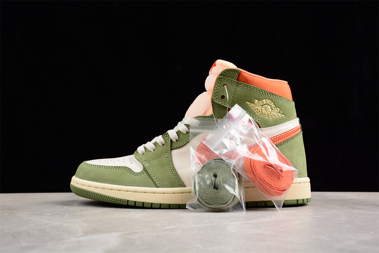 Air Jordan 1 High OG "Celadon" Coconut Milk Green Shoes braveps