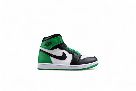 Air Jordan 1 High OG Lucky Green Black Shoes braveps