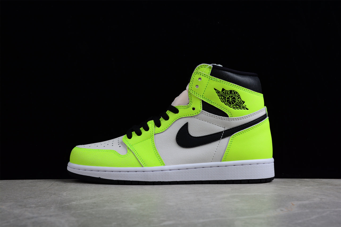 Air Jordan 1 High OG "Volt" Fluorescent Green Shoes braveps