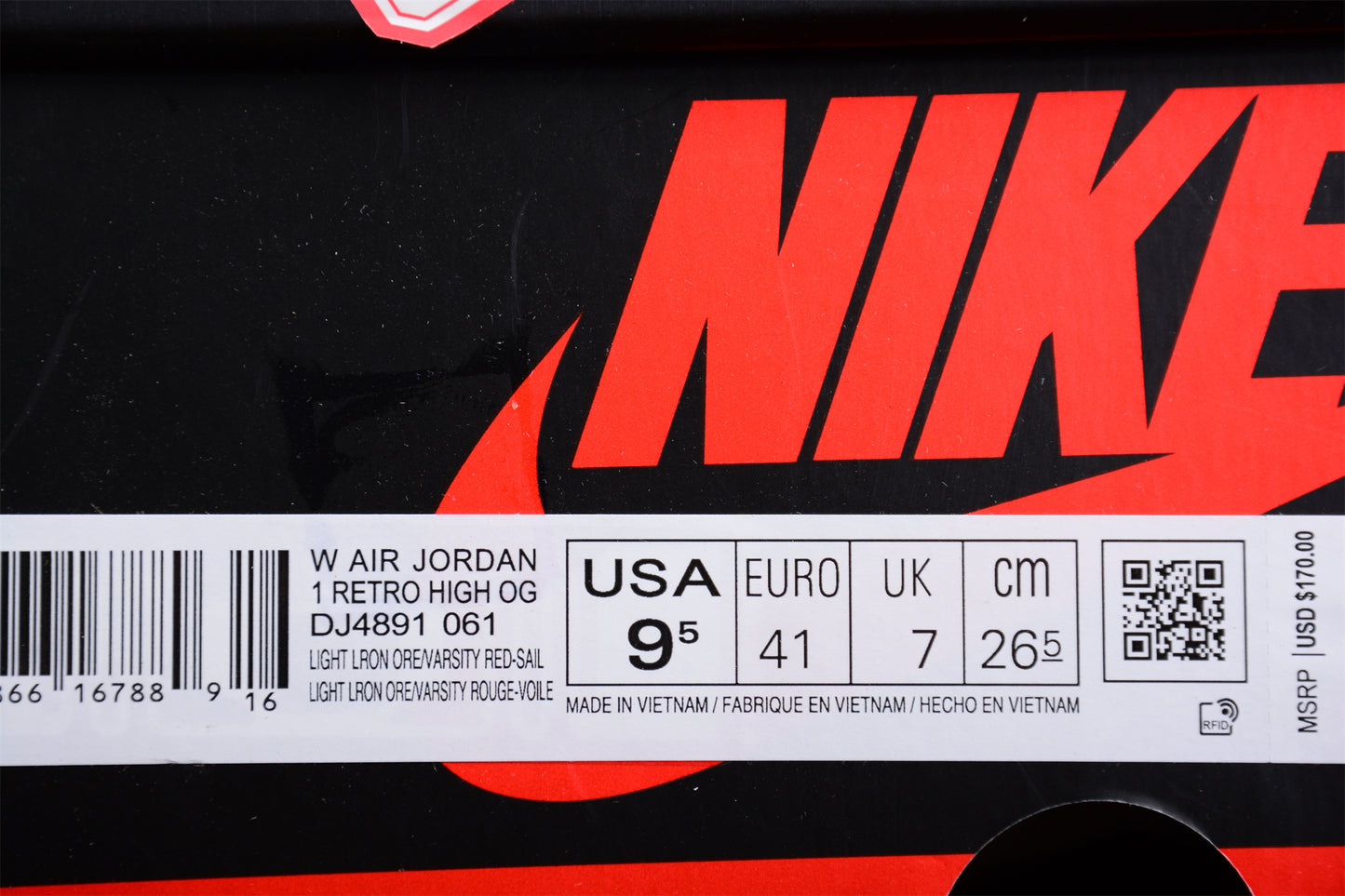 Air Jordan 1 "Iron Ore" Shoes braveps