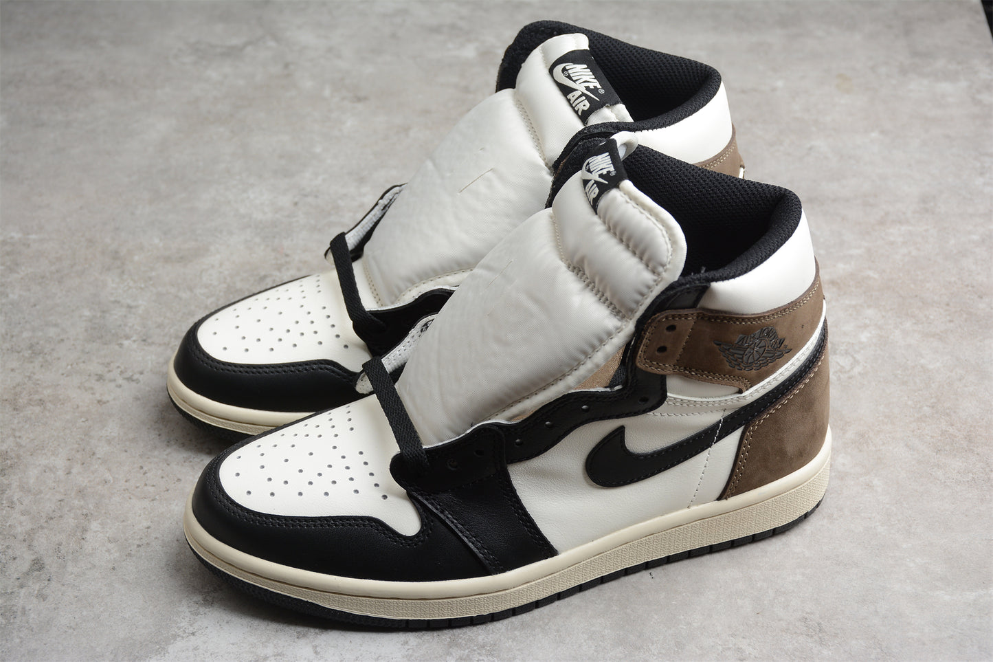 Air Jordan 1 Retro "Dark Mocha" Coffee Shoes braveps