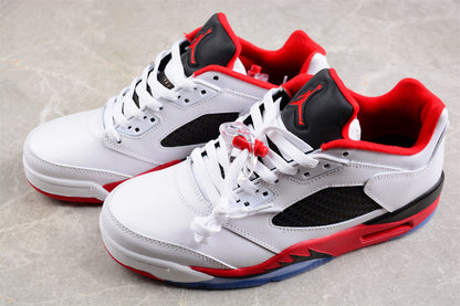 Air Jordan 5 Low "Fire Red" Shoes braveps