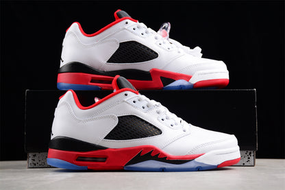 Air Jordan 5 Low "Fire Red" Shoes braveps