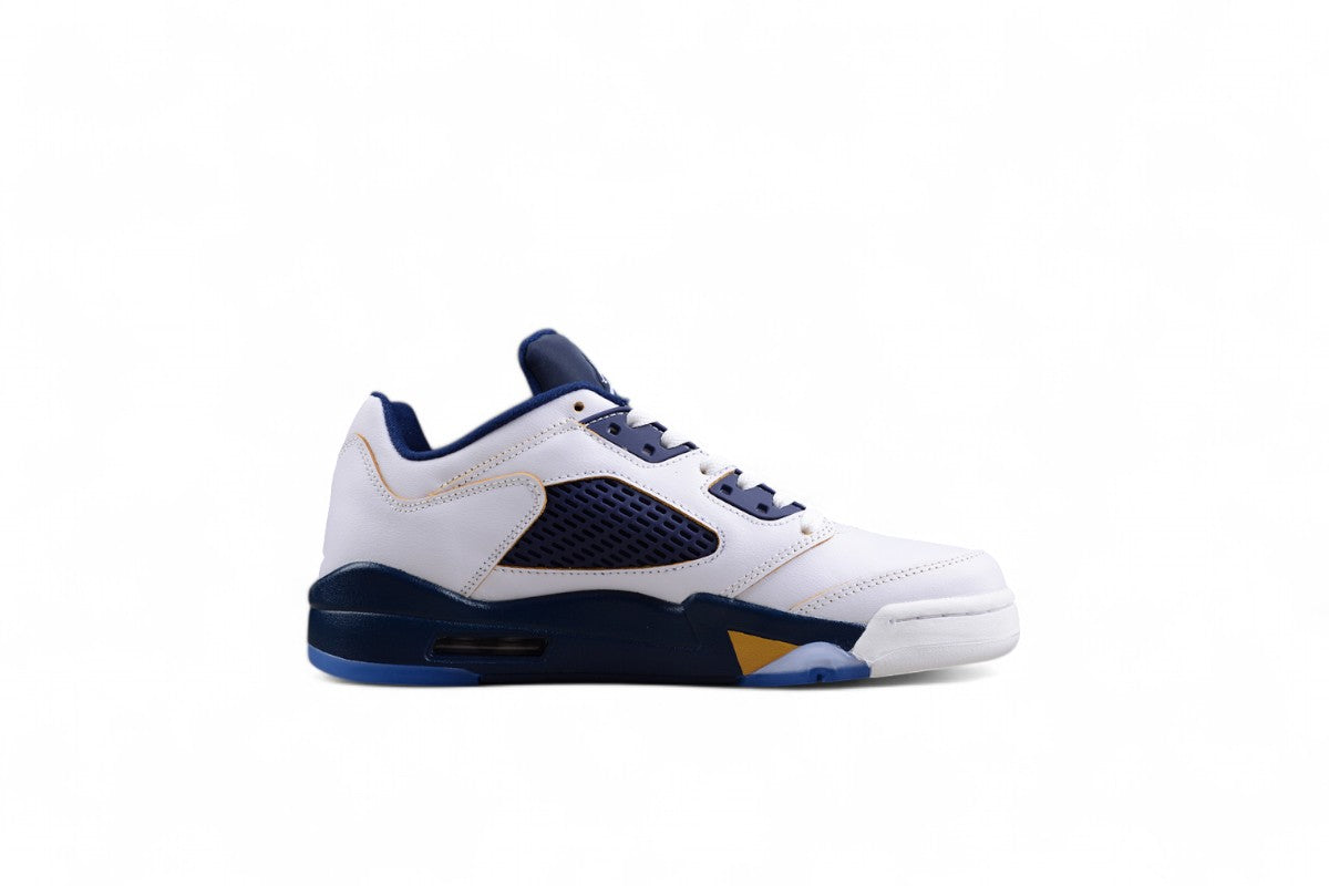 Air Jordan 5 Low White Blue Shoes braveps