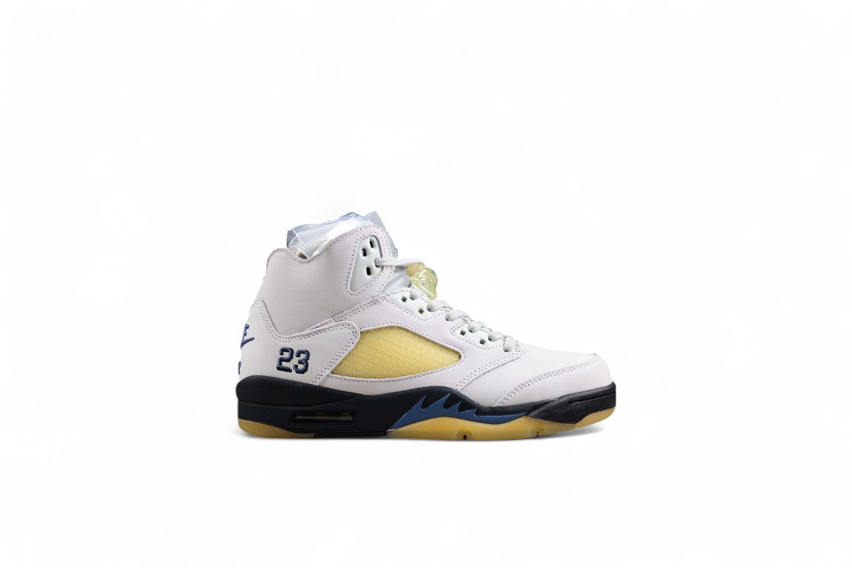 Air Jordan 5 Retro Light Tooth White Shoes braveps