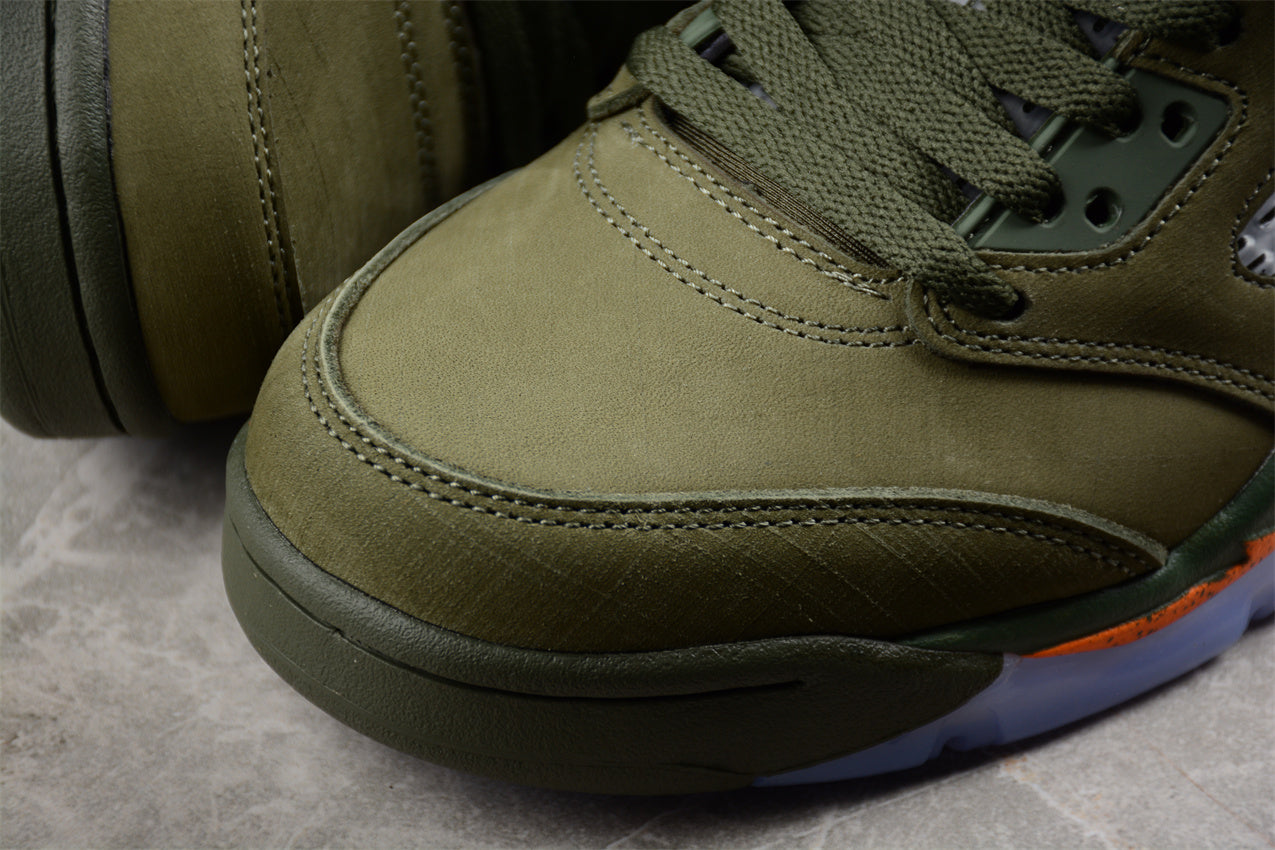 Air Jordan 5 Retro "Olive Shoes braveps