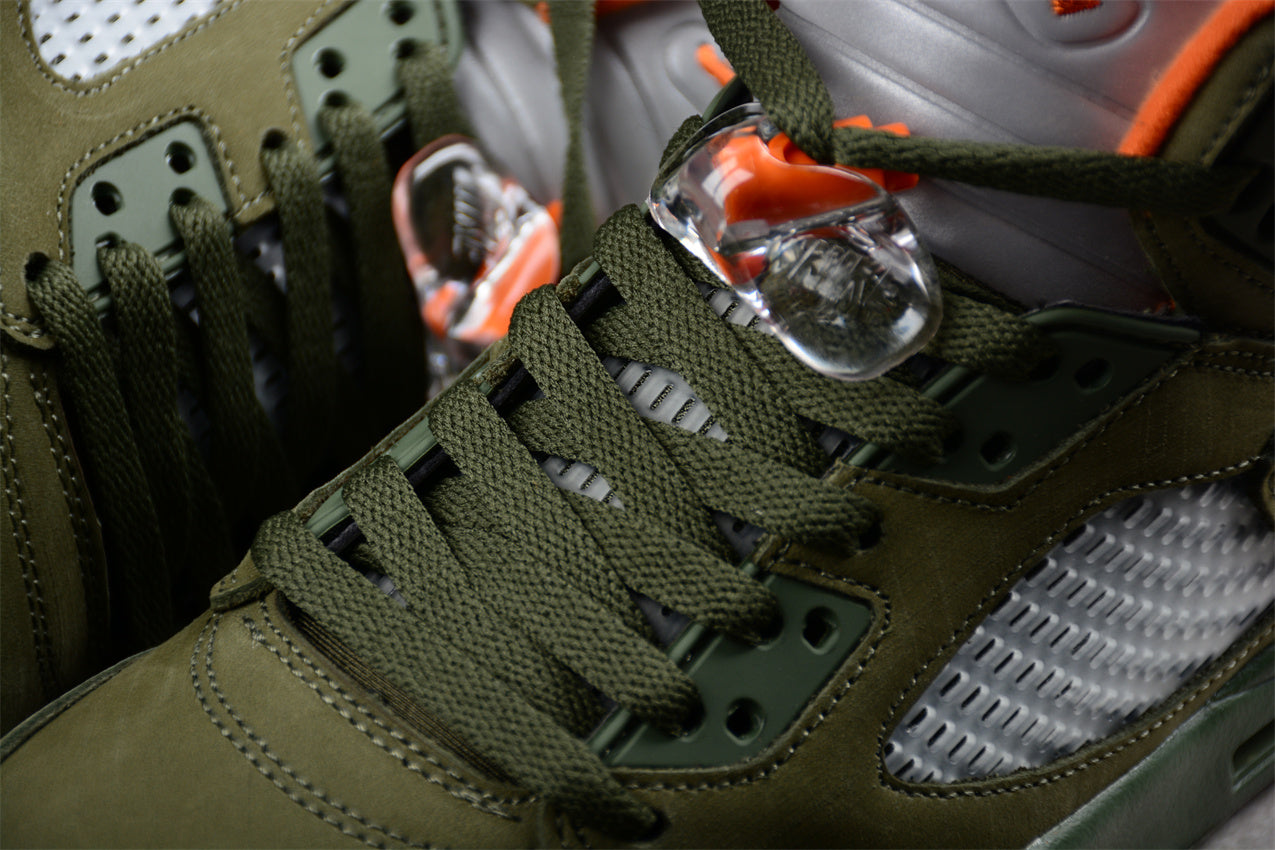 Air Jordan 5 Retro "Olive Shoes