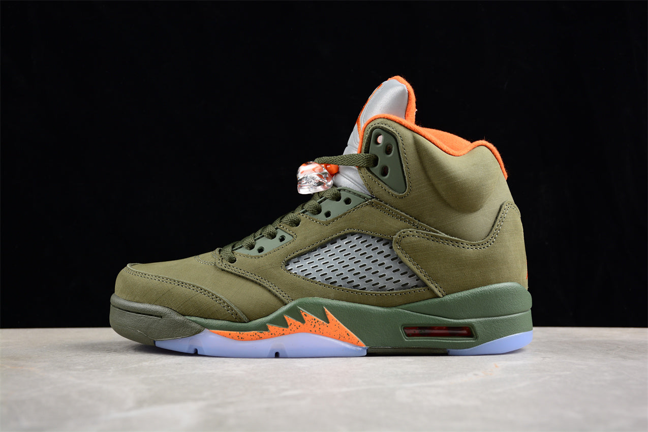 Air Jordan 5 Retro "Olive Shoes braveps