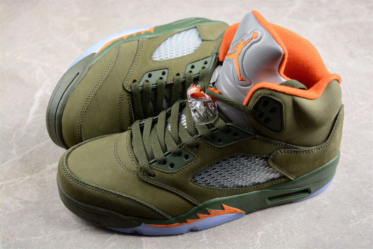 Air Jordan 5 Retro "Olive Shoes braveps