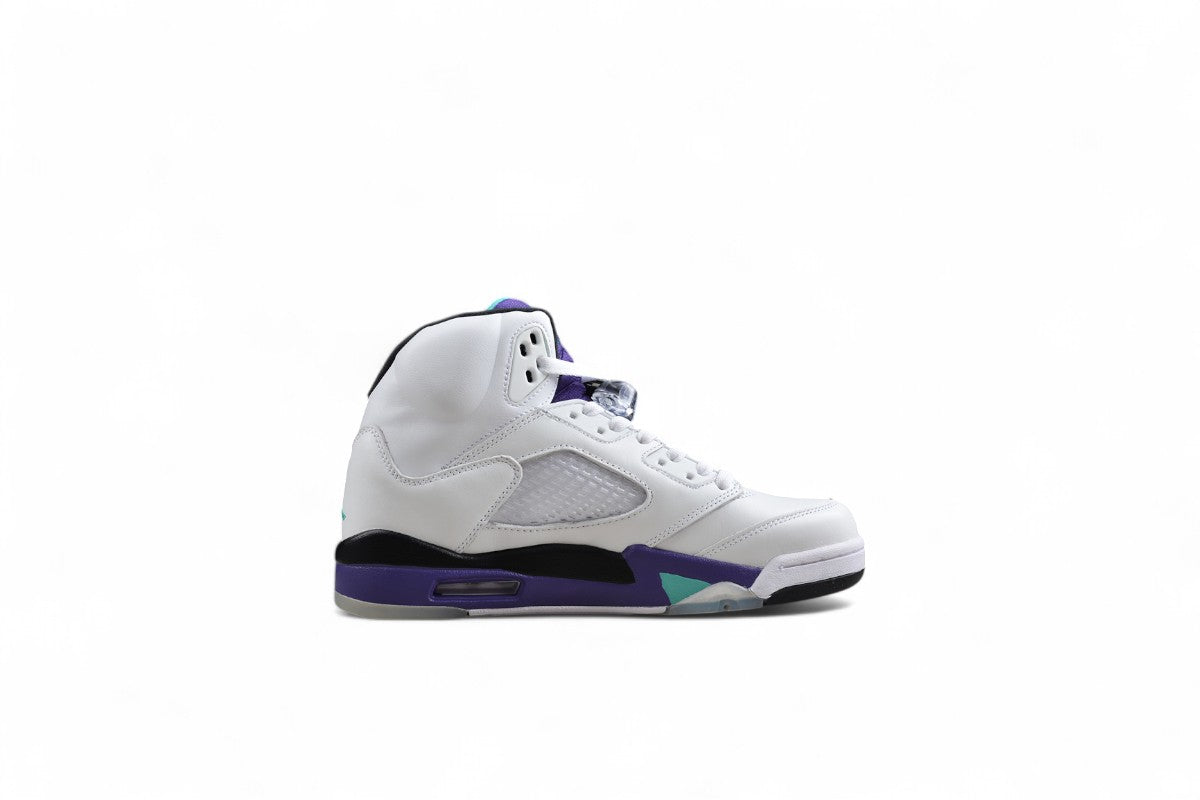 Air Jordan 5 Retro White Purple Grape braveps