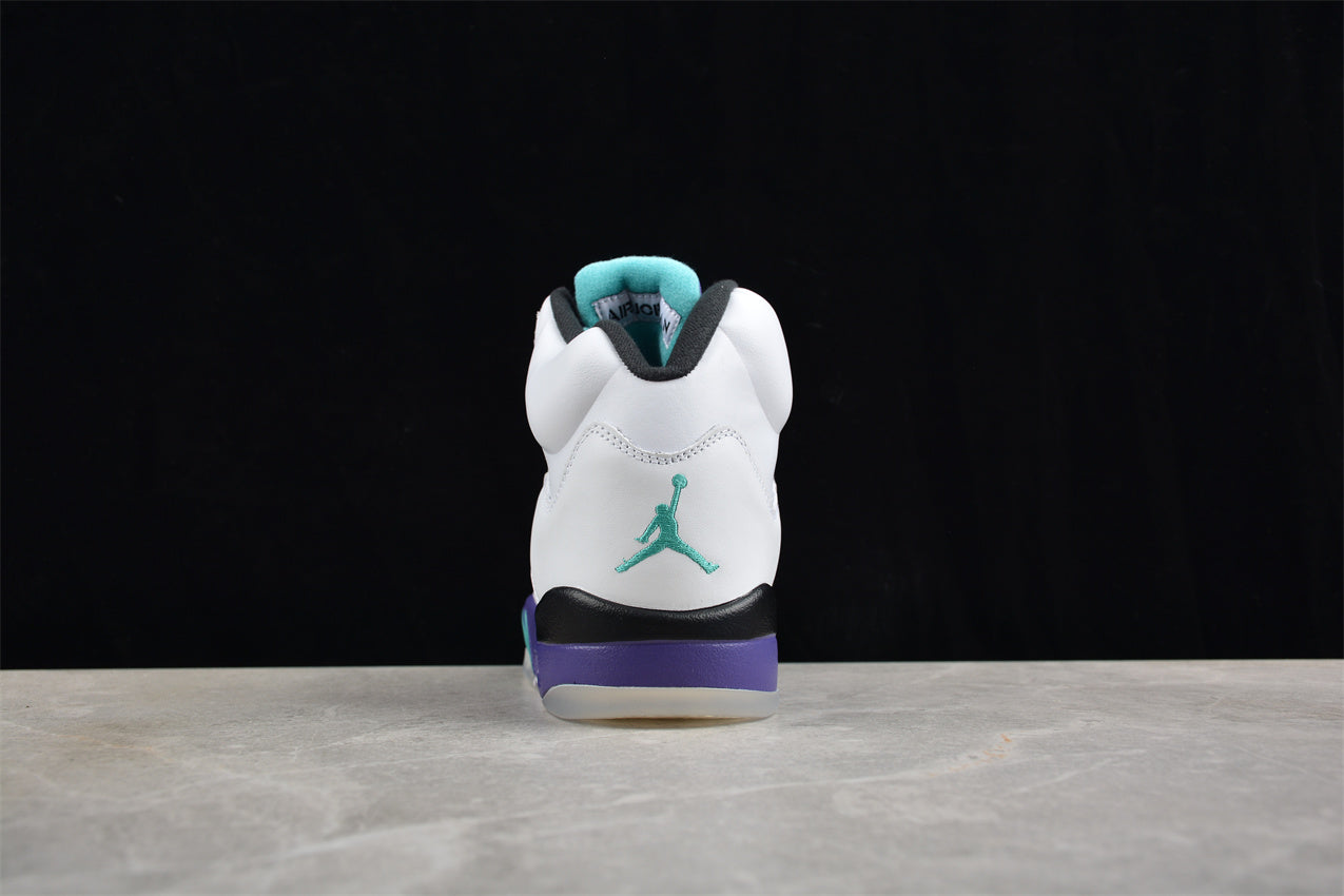 Air Jordan 5 Retro White Purple Grape braveps