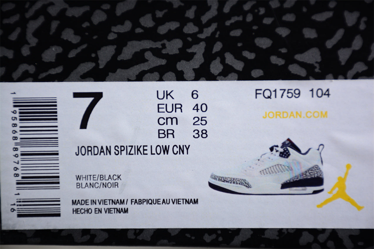 Air Jordan 5 Spizike Low white and black Shoes braveps