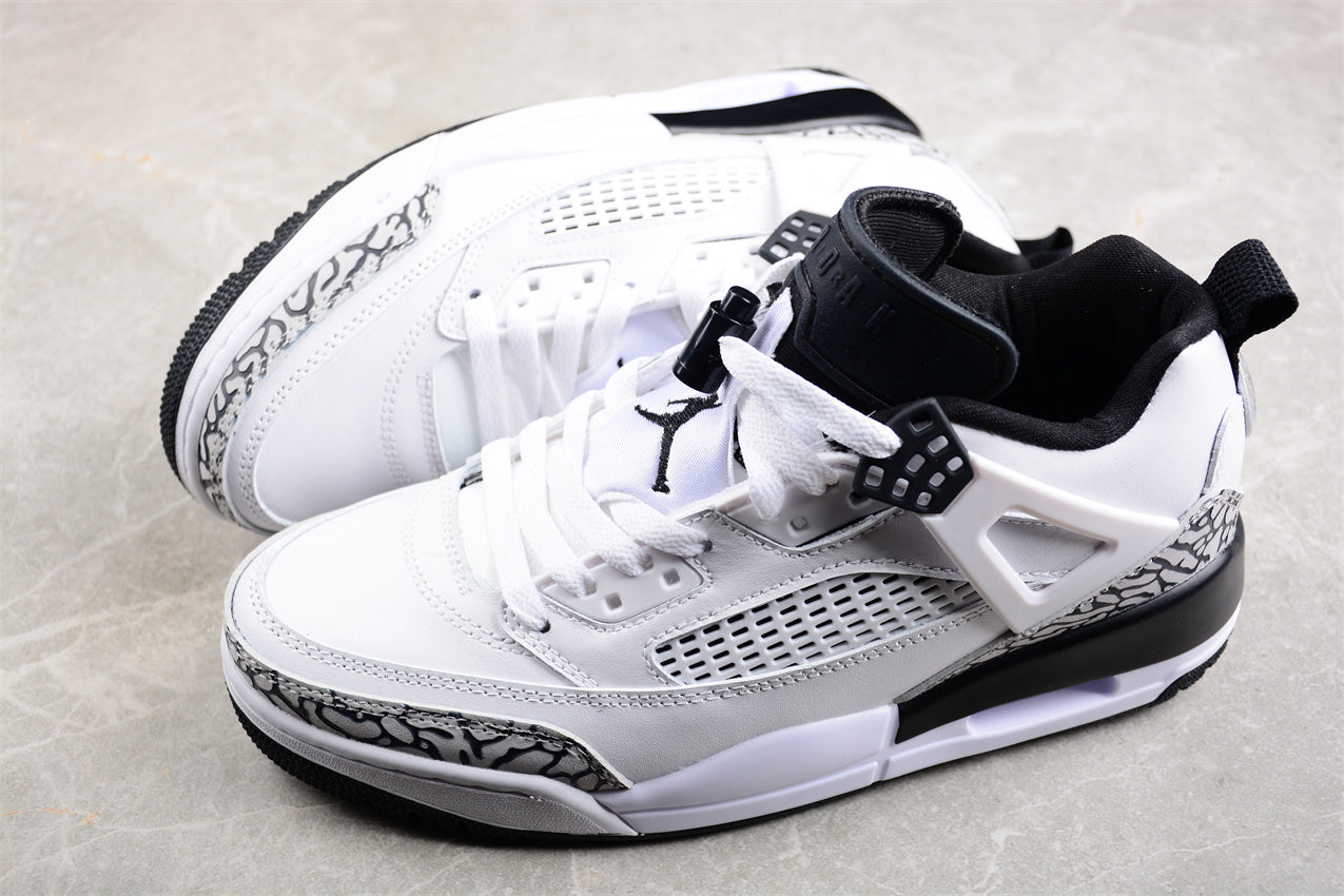 Air Jordan 5 Spizike Low white and black Shoes braveps