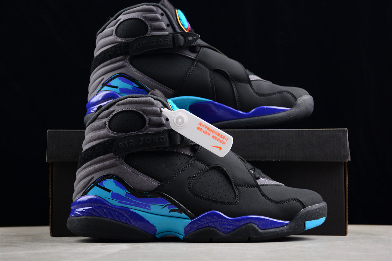 Air Jordan 8 "Aqua" Water Ghost Shoes braveps