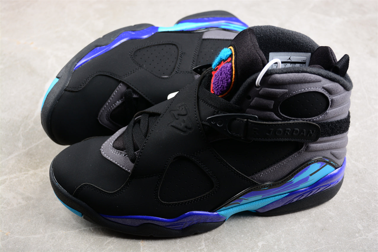 Air Jordan 8 "Aqua" Water Ghost Shoes braveps