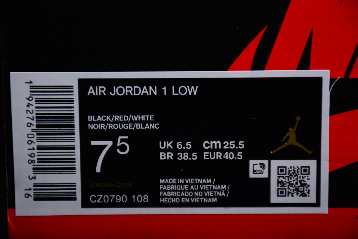 Air Jordan 1 Low Classic Retro Shoes braveps