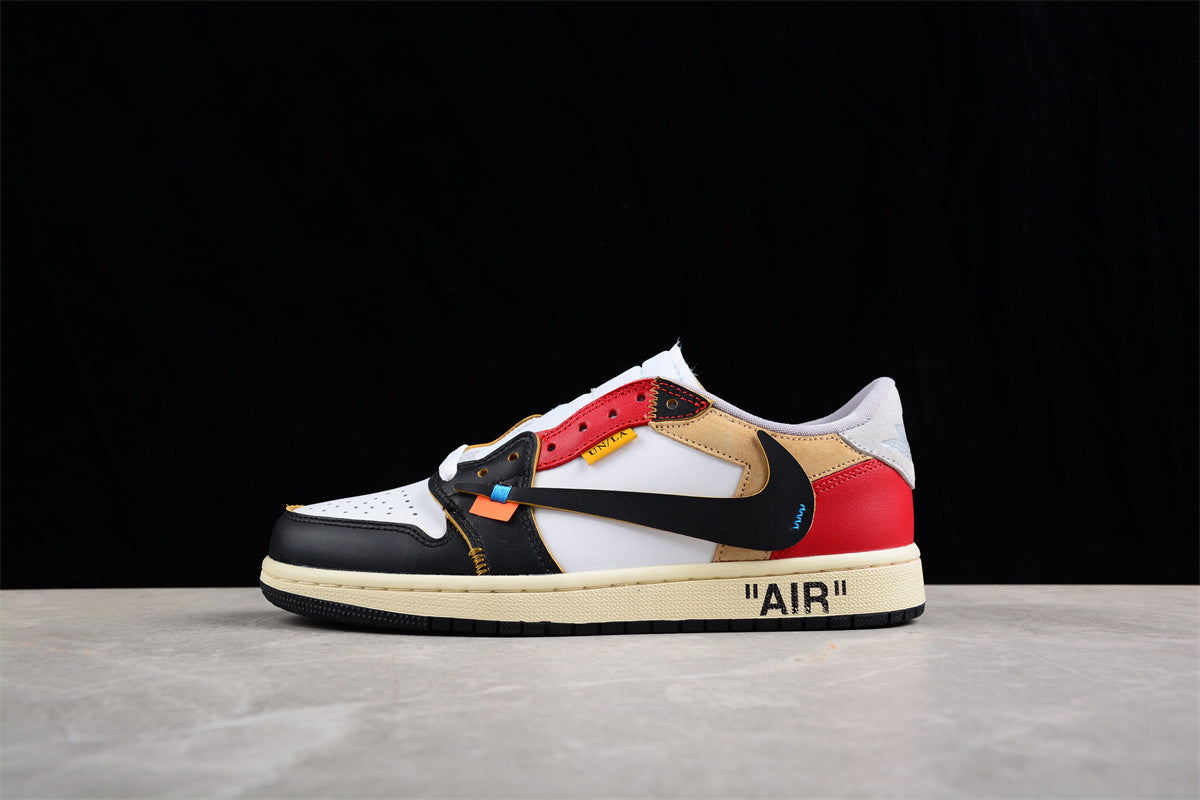 Air Jordan 1 Low Sports Shoes braveps