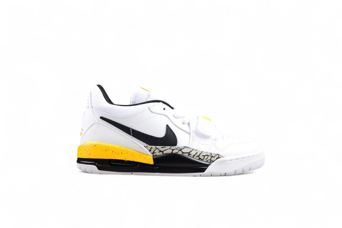 Jordan Men's Legacy 312 Low White/Black-Yellow Ochre Sneakers braveps