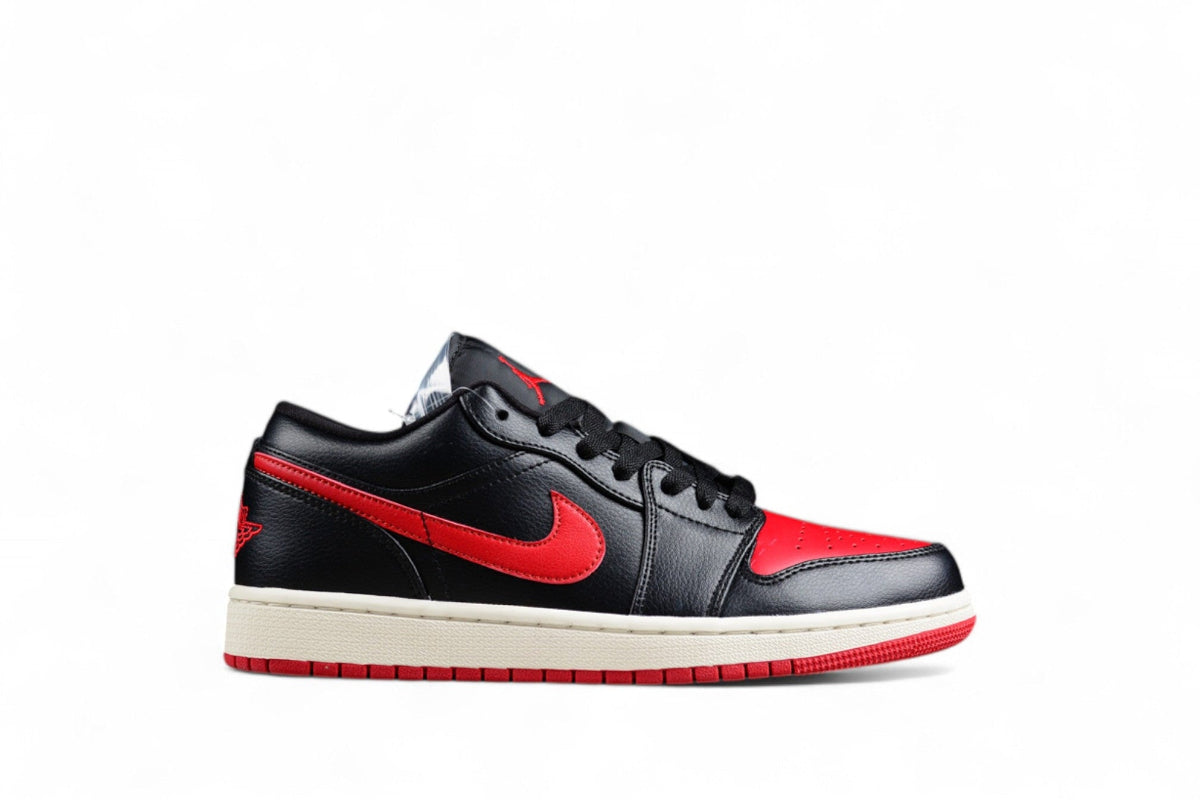 Air Jordan 1 Low "Black And Red" braveps