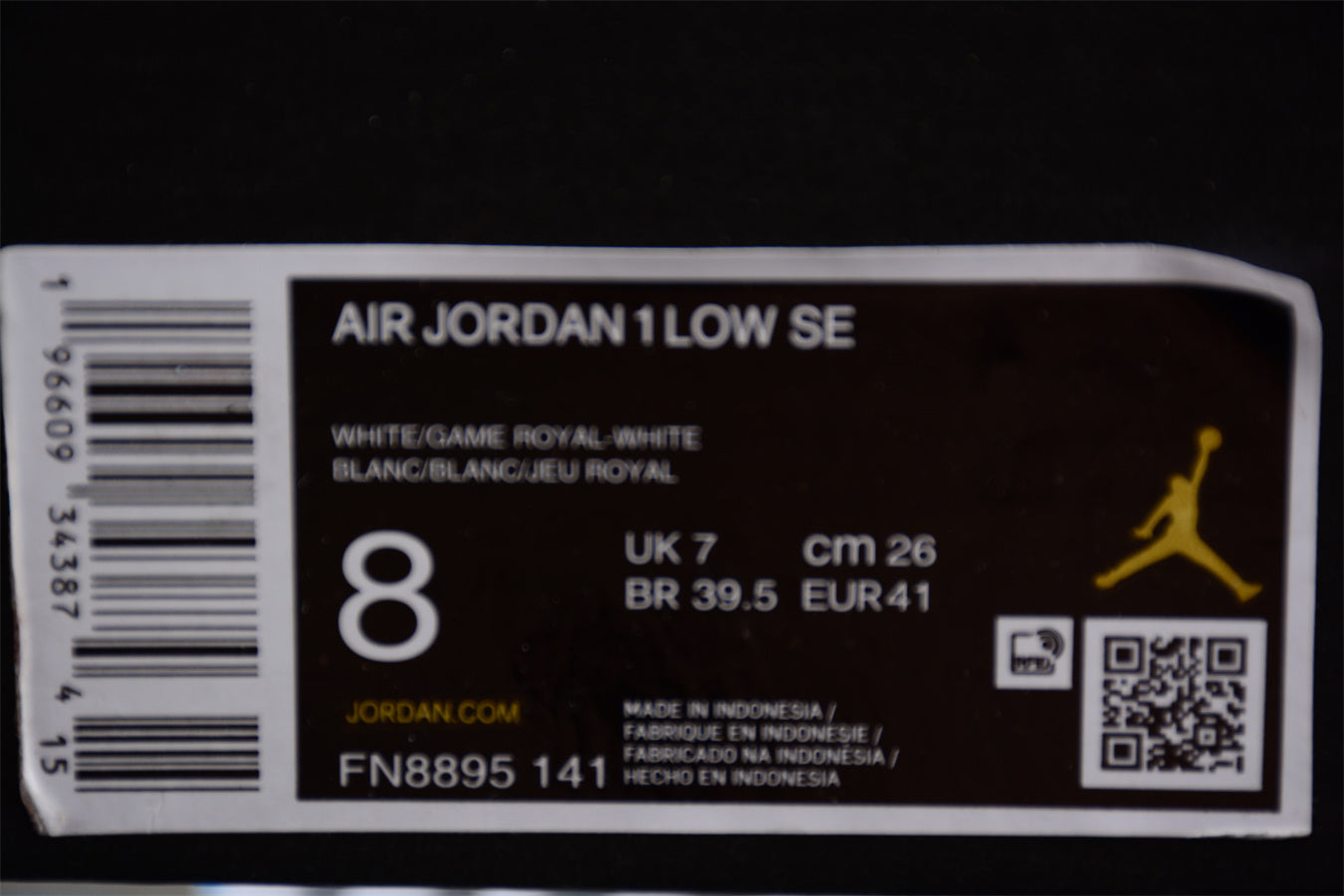 Air Jordan 1 Low AJ1 - DN8895-141 braveps