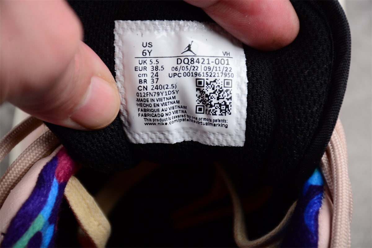 Air Jordan 1 Low Deconstructed Drawstring Low-top AJ1 - DQ8421-001 braveps