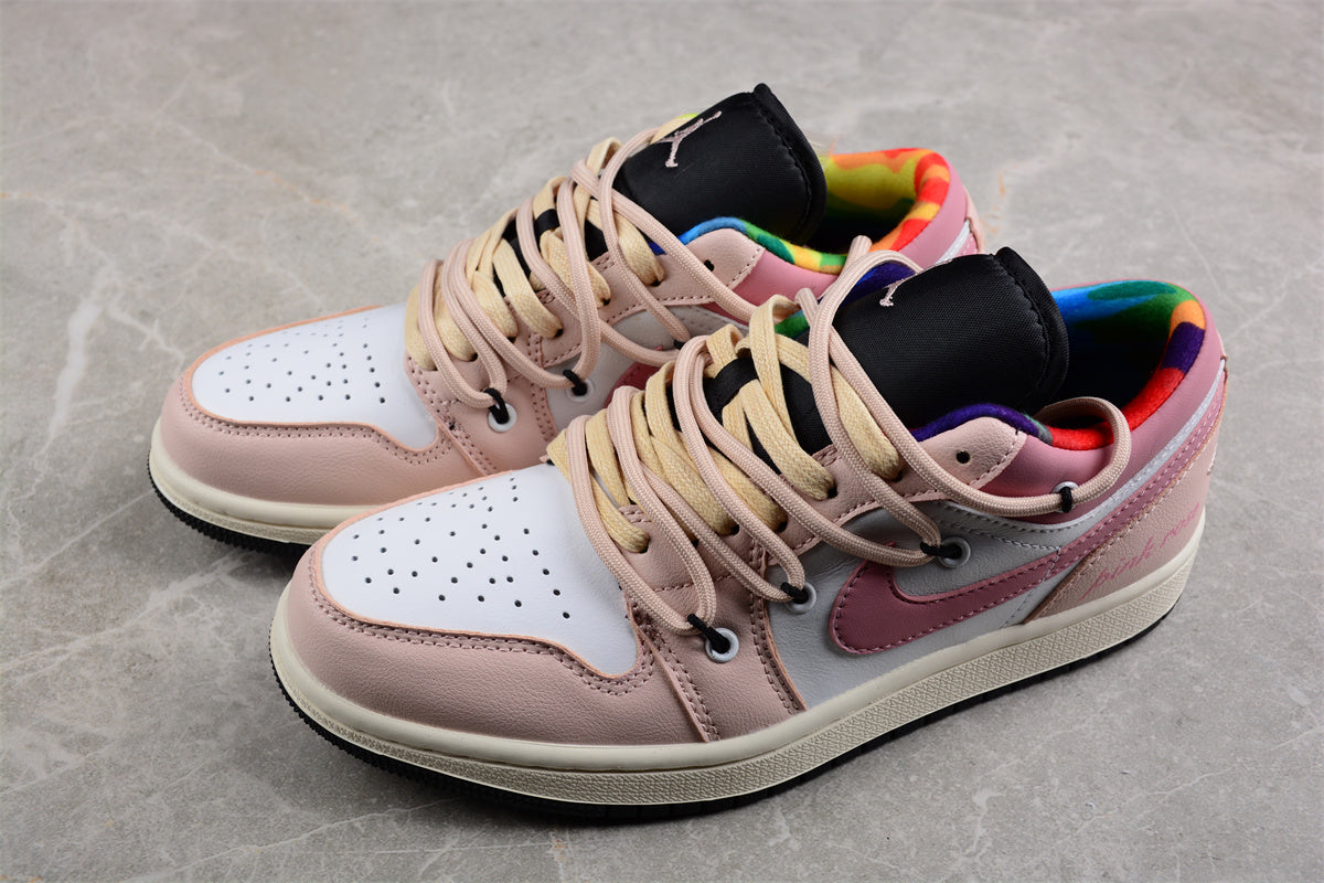 Air Jordan 1 Low Deconstructed Drawstring Low-top AJ1 - DQ8421-001 braveps