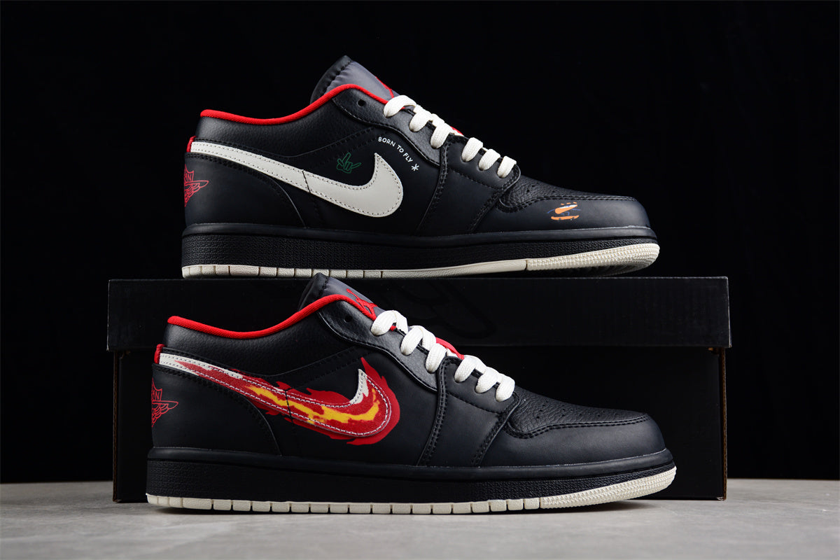 Air Jordan 1 Low "Flaming Swoosh" braveps