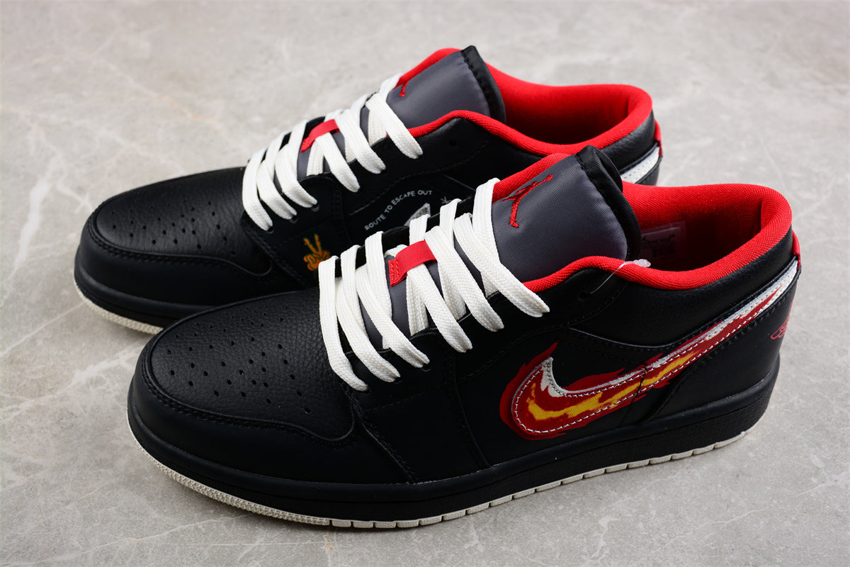 Air Jordan 1 Low "Flaming Swoosh" braveps