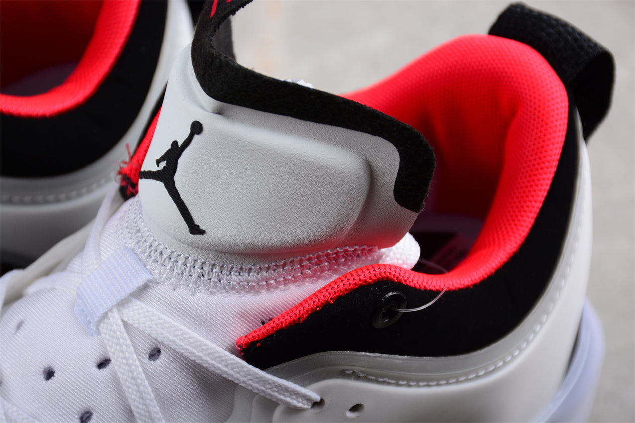 Jordan Air Jordan 37 Low-Top Black, White and Red Shoes braveps