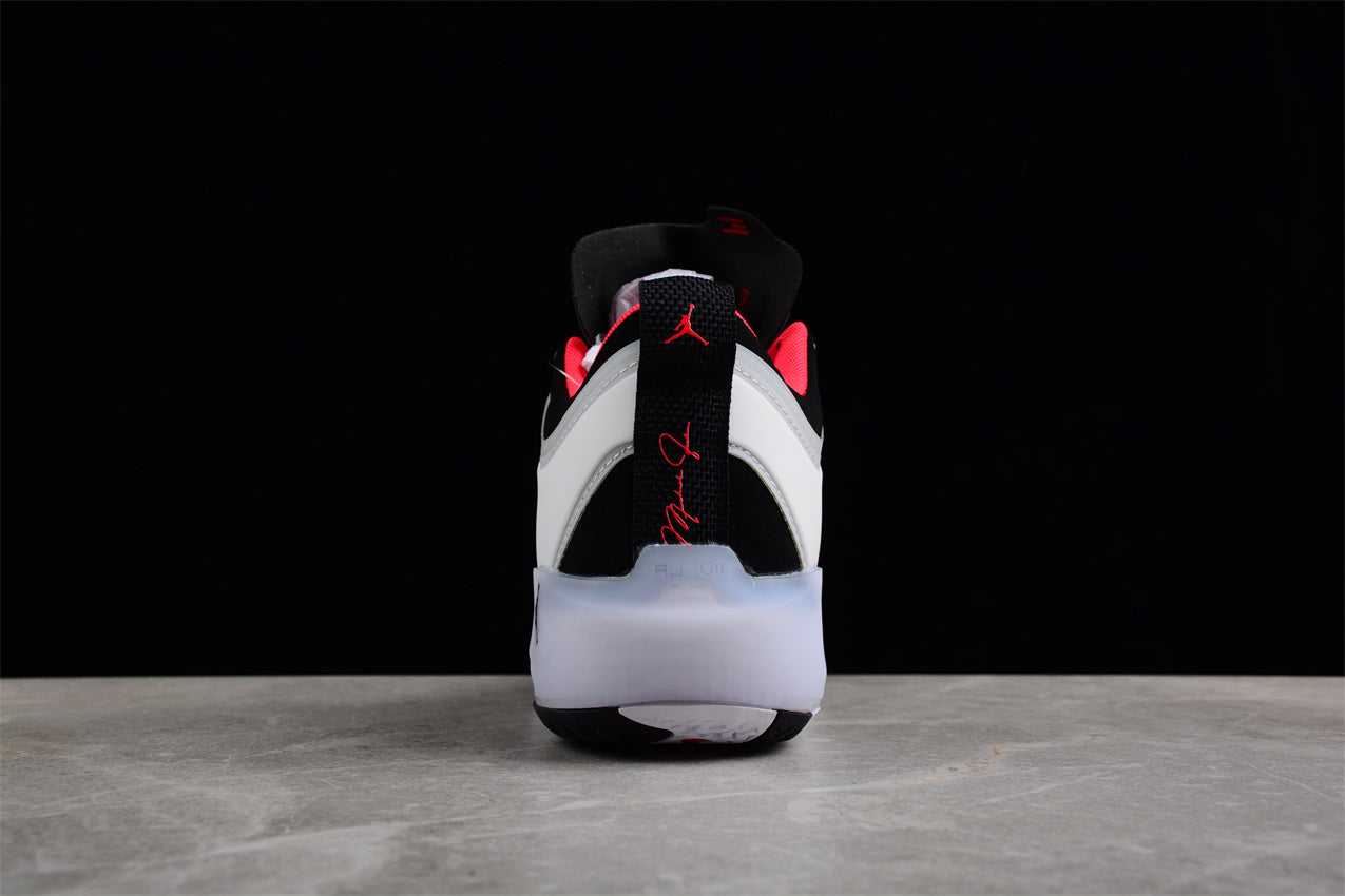 Jordan Air Jordan 37 Low-Top Black, White and Red Shoes braveps