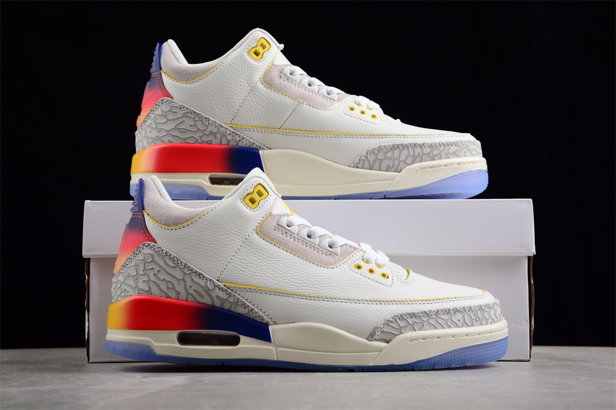 J.Balvin x Air Jordan 3 Retro  Shoes braveps