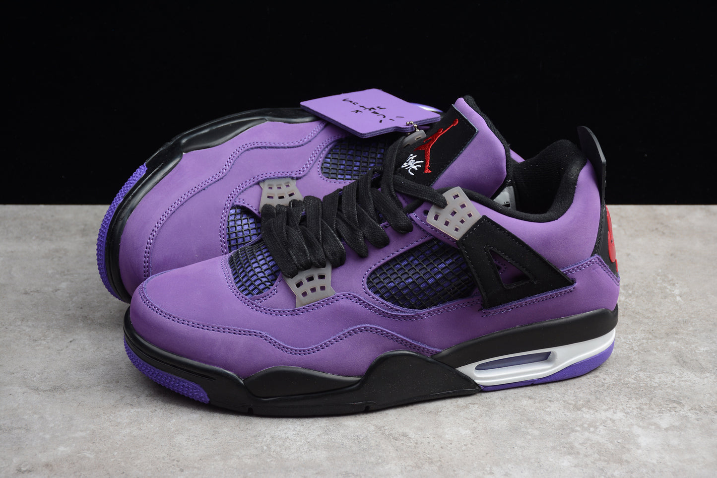 R38 Air Jordan 4 Purple Shoes braveps