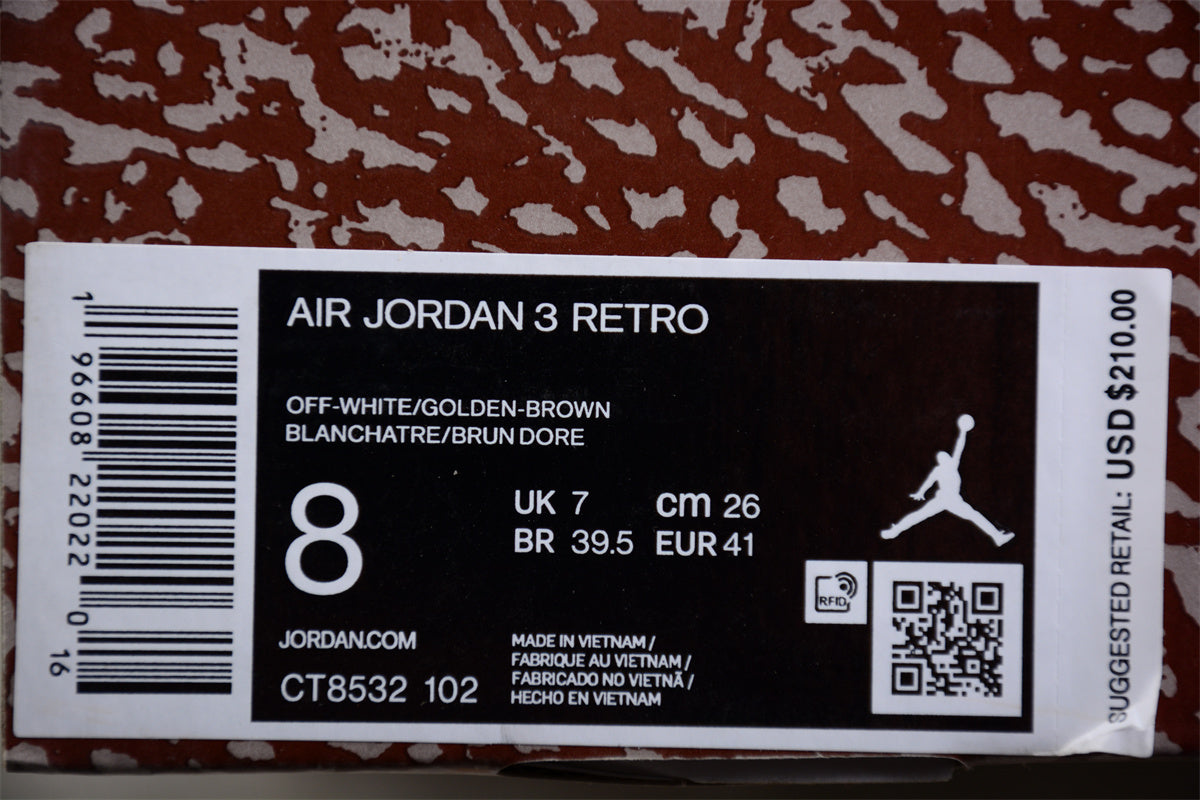 Air Jordan 3 "Palomino" Shoes braveps