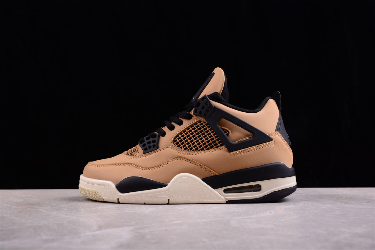 Air Jordan 4 Retro "Mushroom" Milk Tea Men's Shoes braveps