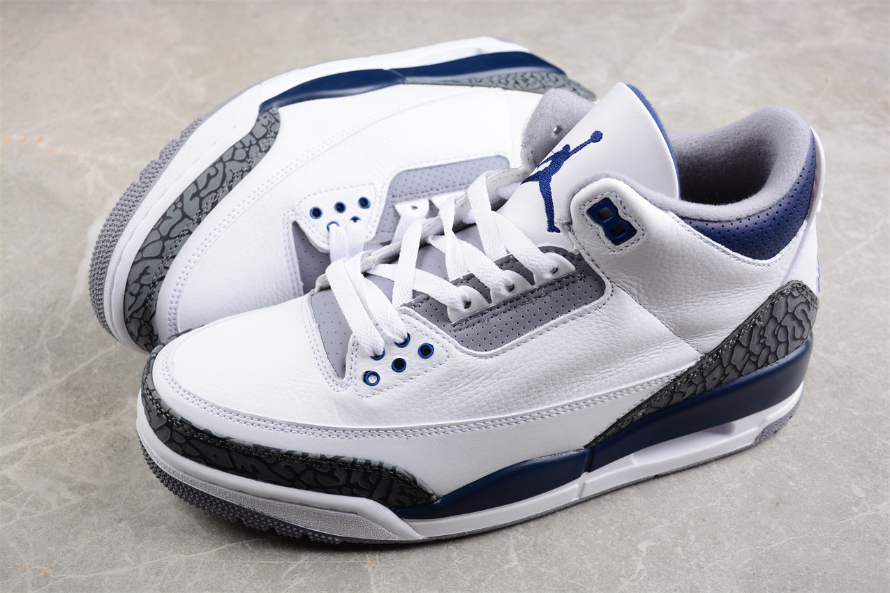 Air Jordan 3 Retro "Midnight Navy" Shoes braveps