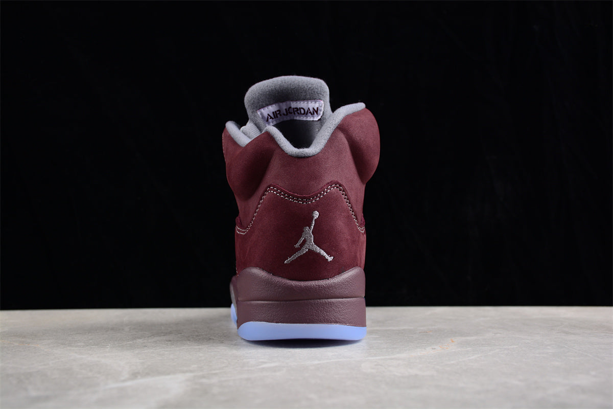 Pure original version of Air Jordan 5 "Burgundy" Shoes braveps