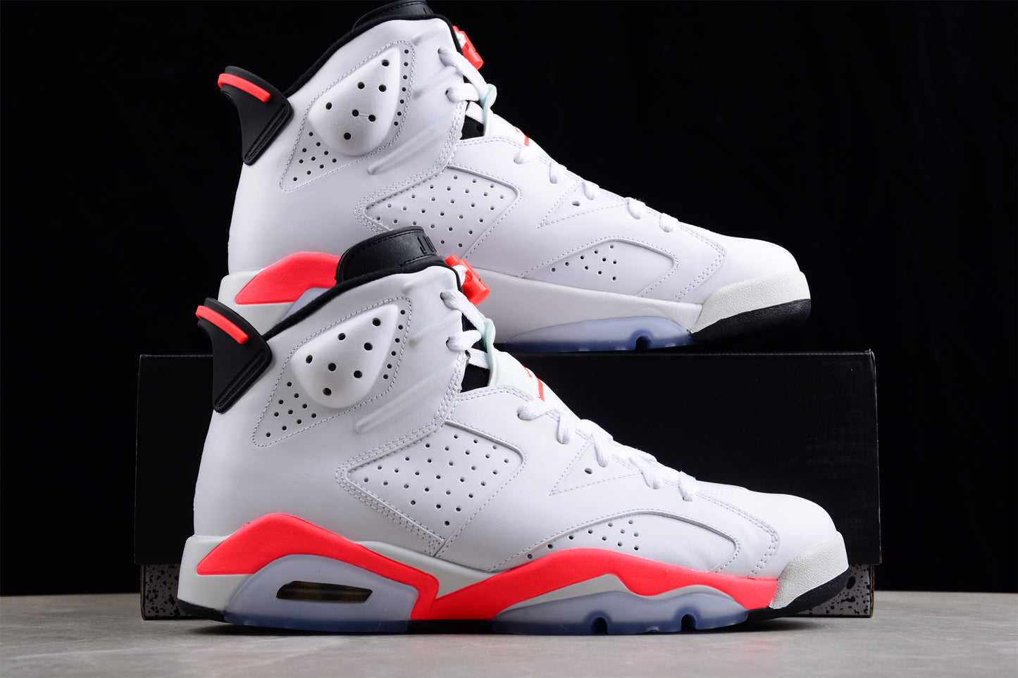 Air Jordan 6 "DMP" White Red Shoes braveps