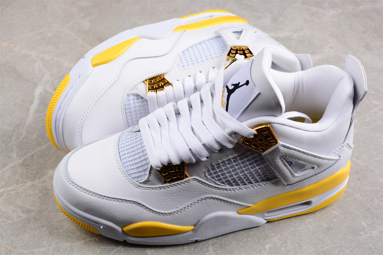 Air Jordan 4 WMNS "VividSulfur" Shoes braveps