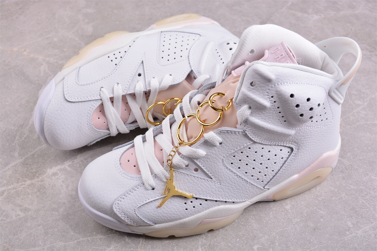 Air Jordan 6 Retro "Gold Hoops" Shoes braveps