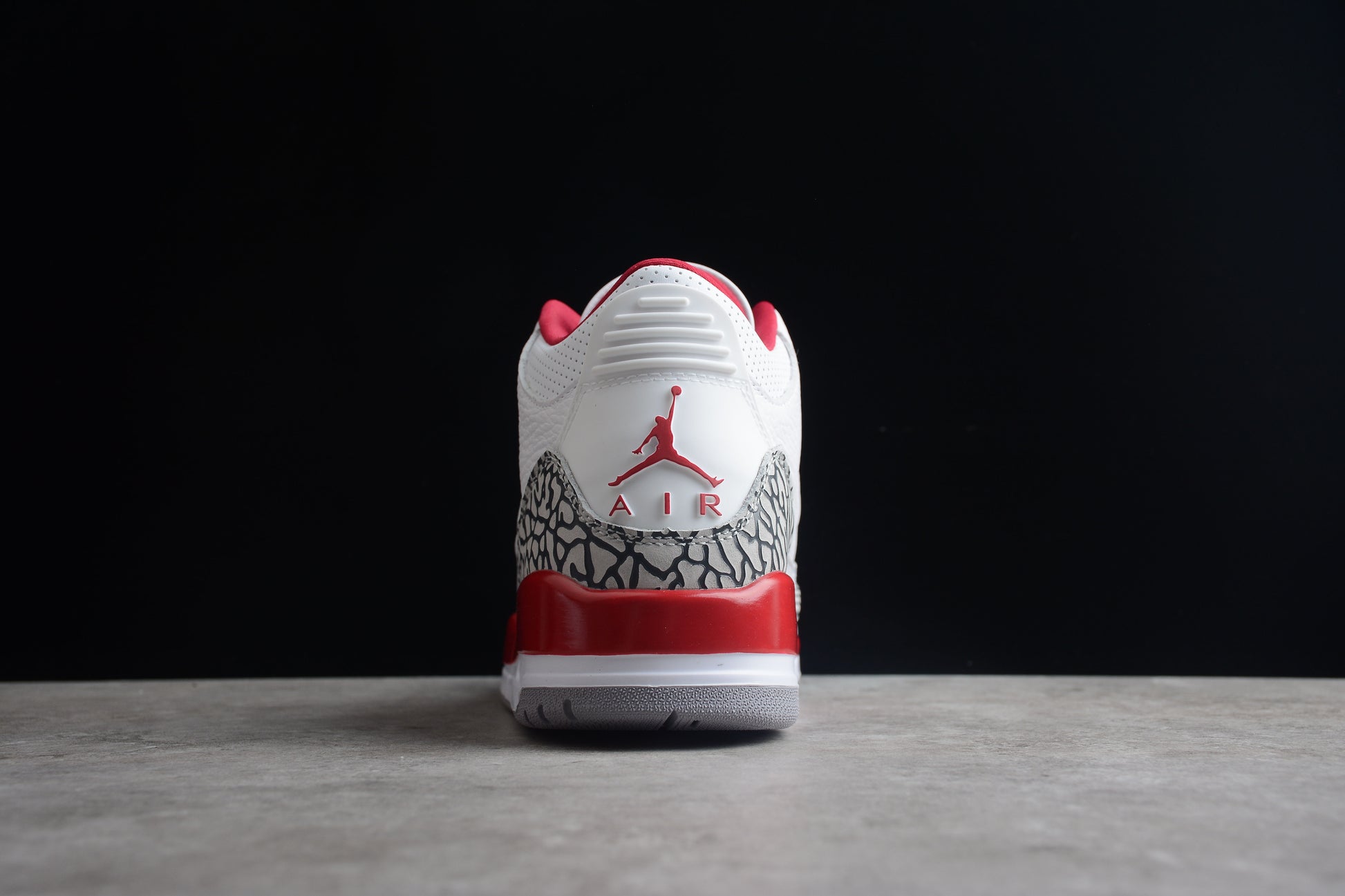 Air Jordan AJ3 Retro White Wine Red Shoes braveps