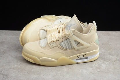 R48 Air Jordan 4 joint Beige Shoes braveps