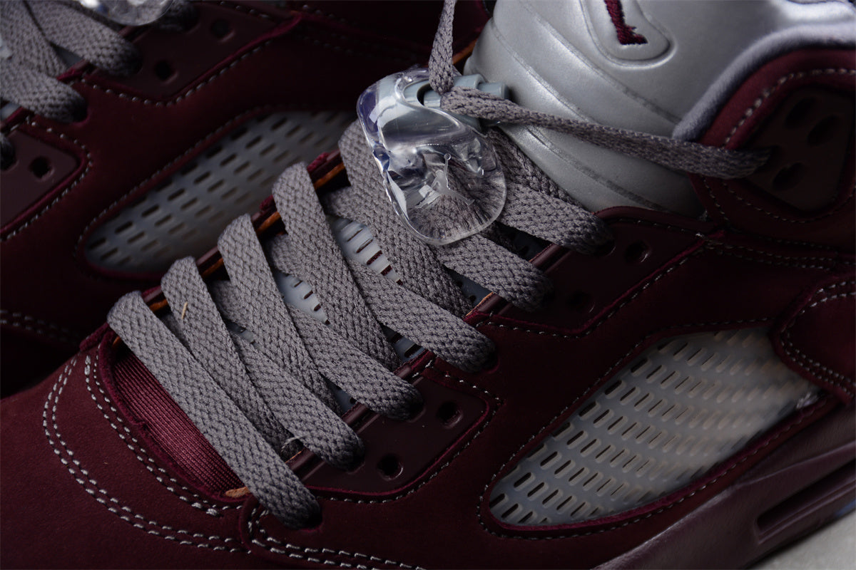 Pure original version of Air Jordan 5 "Burgundy" Shoes braveps