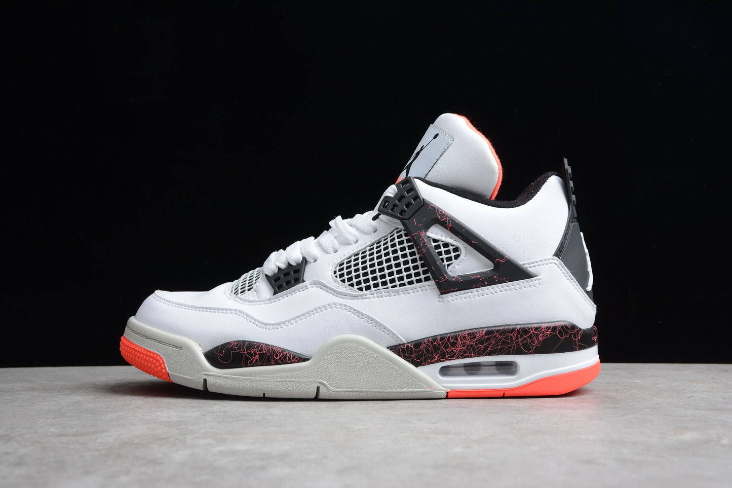 R26 Top Layer Air Jordan 4 Retro "Hot Lava"  Shoes braveps